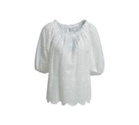 RUFFLE NECK BLOUSE W 42