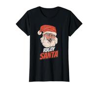 Rugby Santa Claus Christmas Holiday - Rugbyspieler Preisgünstiges Grafik-T-Shirt