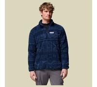 Columbia - Rugged Ridge High Pile Half Zip - Fleecepullover, Gr. L, blau (CollegiateNavy/DeschutesDays)