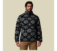 Columbia - Rugged Ridge High Pile Half Zip - Fleecepullover, Gr. L, schwarz (BlackCheckedOut/Black)