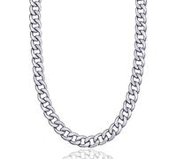 RUGGED steel Edelstahl Panzerkette 10 mm / 45 cm Hochglanz (inkl. Schmuck-Box) (55)