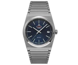 Ruhla Damenuhr Space Control Solar Blau 4641M3