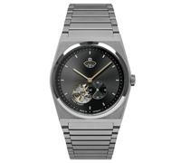 Ruhla Herrenuhr Automatik Space Control Open Heart Anthrazit 4866M2