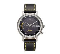 Ruhla Herren Analog Solar Uhr mit Leder Armband RSO94102