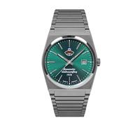 Ruhla 4660M4 Herren-Automatikuhr Space Control Sigmund Jähn 1978 Grün