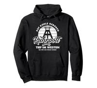 Ruhrpott - Ruhrgebiet Pullover Hoodie, Unisex für Erwachsene, Schwarz, XXL