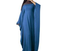 RUIG Frauen Muslim Robe Weiche Krepp Schmetterling Batwing Abaya Dubai Luxus Islam Muslim Kaftan Bescheidenes Kleid