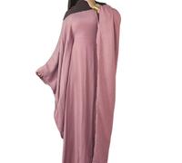 RUIG Frauen Muslim Robe Weiche Krepp Schmetterling Batwing Abaya Dubai Luxus Islam Muslim Kaftan Bescheidenes Kleid
