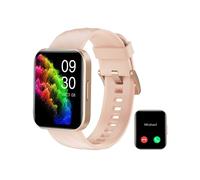 RUIMEN Smartwatch Damen Herren mit Telefonfunktion Fitnessuhr Schrittzähler Uhr mit Pulsmesser SpO2 Messung Schlafüberwachung Nachrichten Multi Trainingsmodi Smart Watch Wasserdicht Für Android iOS