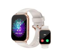 RUIMEN Smartwatch mit Telefonfunktion,Smartwatch für Damen Herren HD-Touch Screen Fitnessuhr mit SpO2-Überwachung Pulsuhr Schlafmonitor Schrittzähler Uhr Multi Trainingsmodi für Android iOS