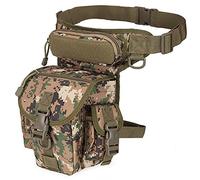 Rullar Nylon Hüfttaschen Schultertasche Multifunktional Sport Tactical Bauchtasche Beintasche Wanderrucksäcke Tasche Reisen Klettern Taille Packs Umhängetasche Schultertasche Waist Leg Bag