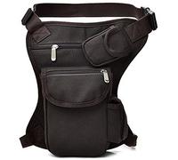 Rullar Segeltuch Hüfttaschen Schultertasche Tactical Bauchtasche Beintasche Wanderrucksäcke Umhängetasche Schultertasche Tasche für Herren Damen Reisen Klettern Taille Packs Waist Bag Dunkler Kaffee