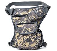 Rullar Segeltuch Hüfttaschen Schultertasche Tactical Bauchtasche Beintasche Wanderrucksäcke Umhängetasche Schultertasche Tasche für Herren Damen Reisen Klettern Taille Packs Waist Leg Bag Tarnung