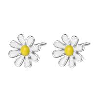 Ruluti 2 Stückliche Schöne Sonnenblumen Ohrstecker Gänseblümchen Titanium Stahl Anti-allergische Brincos Pendientes Modeschmuck Für Frauen Freies Verschiffen