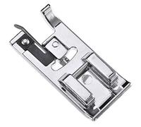 Ruluti Bedeckter Nähfuß-weißer Nähmaschine Overlock-Fuß 1pc inländische Nähmaschinenteile