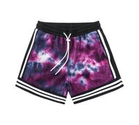 RUMAOZIA Basketball Shorts Herren Sommer Short Traininghose mit Taschen Casual Laufshorts Atmungsaktive Jogging Shorts zum Fitness Running Gym Sportshorts Kurz Hosen Streifen Jogginghose