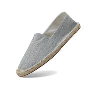 RUMAOZIA Espadrilles Damen Herren Sommer Espadrilles Flache Sommerschuhe Leinen Gesundheitsschuhe Atmungsaktiv Slipper Bequem Schlüpfschuhe Einfarbig Latschen Stoffschuhe Gesundheitsschuhe