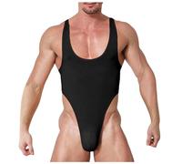RUMAOZIA Herren Bodysuit Unterwäsche Stringbody Ärmellos Männerbody Unterhemd Unterwäsche Muskel Shirt Tank Top Kompression Singlet Sportwear