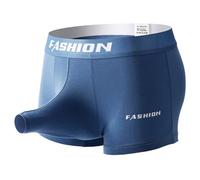 RUMAOZIA Herren Shorts Sexy Boxer Slips Unterwäsche Atmungsaktive Männer Sexy Elefant Trunk Shorts Baumwolle Mid-Waist Atmungsaktiv Boxershorts