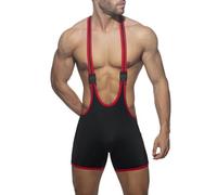 RUMAOZIA Herren Wrestling Singuletts Athletic Supporters Muskel Top Dessous Einteilige ärmellose Active Wrestling Trikot Gewichtheben Jumpsuits Slim Fit Sport Bodysuit Männerbody Unterwäsche