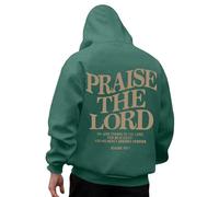 RUMAOZIA Hoodie Herren Pullover Jesus Loves You Kapuzepullover Alphabet-Druck Sweatshirt Langarm Sweatshirts Lässig Lose Pullover Mit Tasche Oversize Pulli Weich Y2K Warm Freizeit Sport Langarmshirt