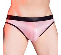 RUMAOZIA Latex String Tanga für Herren Sexy Glänzend Öl Boxershorts mit Reißverschluss Männer Wetlook Gay Unterwäsche Reizwäsche Unterhosen Sexy Dessous Thong Ouvert Höschen Slips
