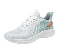 RUMAOZIA Slip On Sneaker Herren Mesh Laufschuhe Farbblock Turnschuhe Atmungsaktiv Sportschuhe Modisch Bequem Sport Orthopädische Schuhe Outdoor Sommerschuhe Casual Wanderschuhe