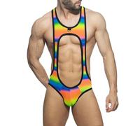 RUMAOZIA String Body Herren Wetlook Erotik Wäsche Einteiler Unterhemd Stringbody Herrenbody Business Tanktop Männerbody Einteiler Bodysuit Herren Mesh Transparent Bodysuit Spitze Unterhemd