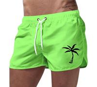 RUMAOZIA Swimming Shorts Men Badehose Herren Kurz Bunt Badeshorts Retro Schwimmhose Neon Boxer Badeshorts Schnelltrocknend Boardshorts Sommer Cool Sporthose Running Shorts Kurz Gym Sportshorts
