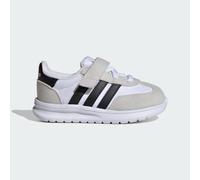 Adidas Kinder Laufschuhe Run 70s 2.0 – Obermaterial Textil – Weiß/Schwarz/Grau – Gr. 22