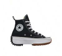 Run Star Hike Canvas Platform Women Sports Shoes Black 166800C