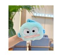 (Runde Perlenkette) Plüsch-Clownfisch, schöne Geldbörse, praktische Münzaufbewahrung, weicher Schlüsselanhänger