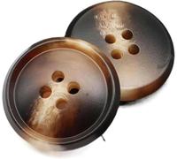 Runder Mantelknopf, Trenchcoat, große Knöpfe aus Kunstharz, Farbe 16, 23 mm, 10 Stück-Farbe 34-28 mm, 10 Stück