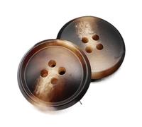 Runder Mantelknopf, Trenchcoat, Kunstharz, große Knöpfe, Farbe 34, 18mm 10Stück