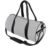 Runder Seesack mit Tragegurt für Damen und Herren | Leichtes Polyester, Outdoor-Sport, grau, neutral, einfarbig
