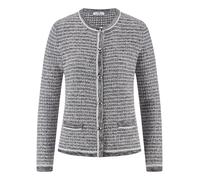 Rundhals-Cardigan Peter Hahn grau 50