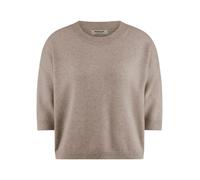 Rundhals-Pullover aus 100% Kaschmir Peter Hahn beige 46