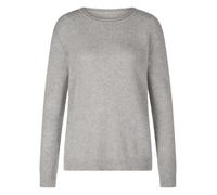 Rundhals-Pullover aus 100% Kaschmir Peter Hahn grau 44