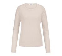 Rundhals-Pullover aus 100% Kaschmir Peter Hahn weiss 42