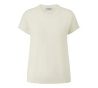 Rundhals-Pullover aus 100% Kaschmir Peter Hahn weiss 42