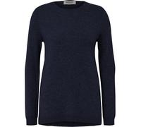 Rundhals-Pullover aus 100% Premium-Kaschmir Peter Hahn blau 46