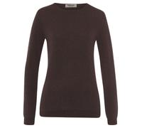 Rundhals-Pullover aus 100% Premium-Kaschmir Peter Hahn braun 38