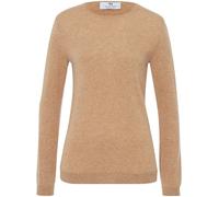 Rundhals-Pullover aus 100% Premium-Kaschmir Peter Hahn braun 44