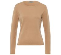 Rundhals-Pullover aus 100% Premium-Kaschmir Peter Hahn braun 44