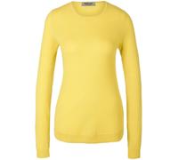 Rundhals-Pullover aus 100% Premium-Kaschmir Peter Hahn grün 40