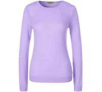 Rundhals-Pullover aus 100% Premium-Kaschmir Peter Hahn lila 44