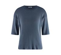 Rundhals-Pullover aus 100% SUPIMA-Baumwolle Peter Hahn blau 40