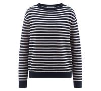 Rundhals-Pullover aus 100% SUPIMA®-Baumwolle Peter Hahn blau 46