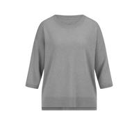 Rundhals-Pullover aus Kaschmir Peter Hahn grau 42