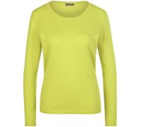 Rundhals-Pullover aus Kaschmir Peter Hahn grün 36